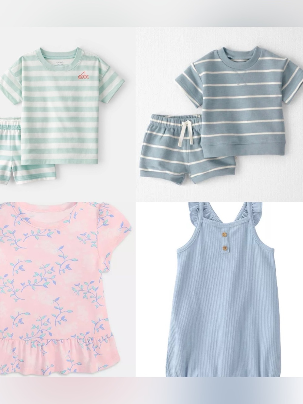 Bundle - NWT - 4 warm weather outfits - 2T/24mo